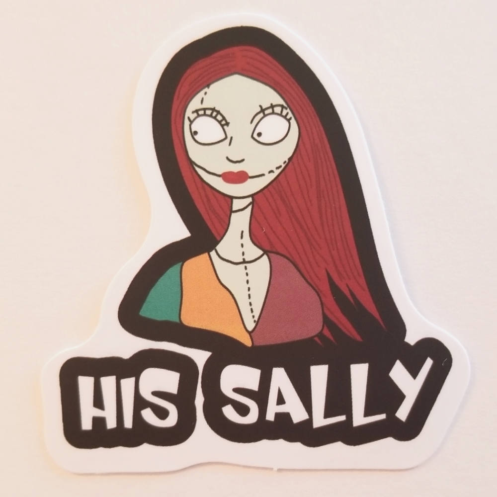 10/$10 His Sally Sticker